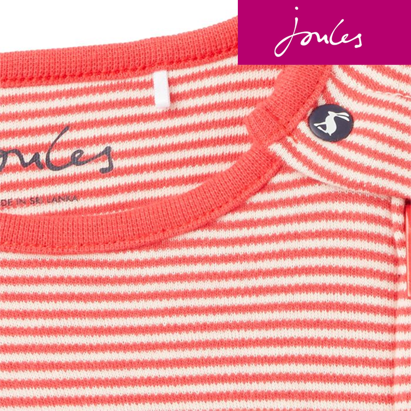 Joules Zippy Babygrow - Red Tractor -2